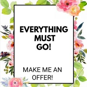 CLEARANCE SALE...MAKE OFFER